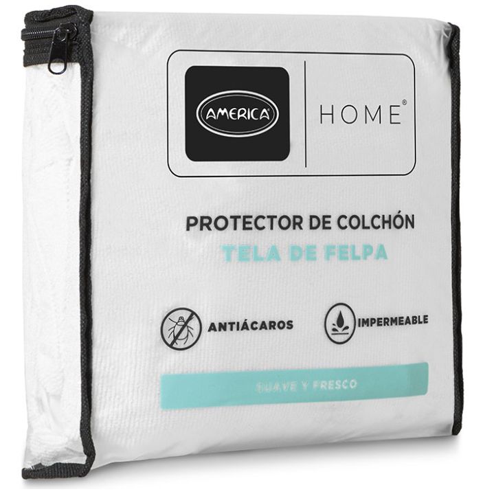 Protector Individual Tela de Felpa America Home