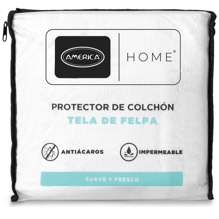 Protector Matrimonial Tela de Felpa America Home