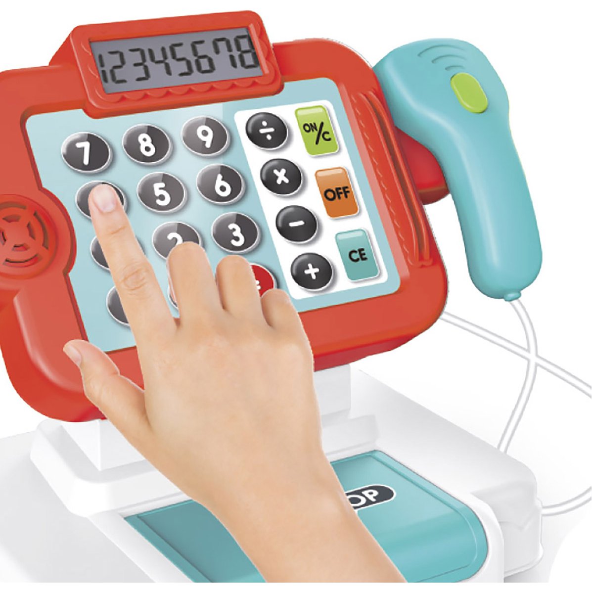 Caja Registradora con Luz y Sonido