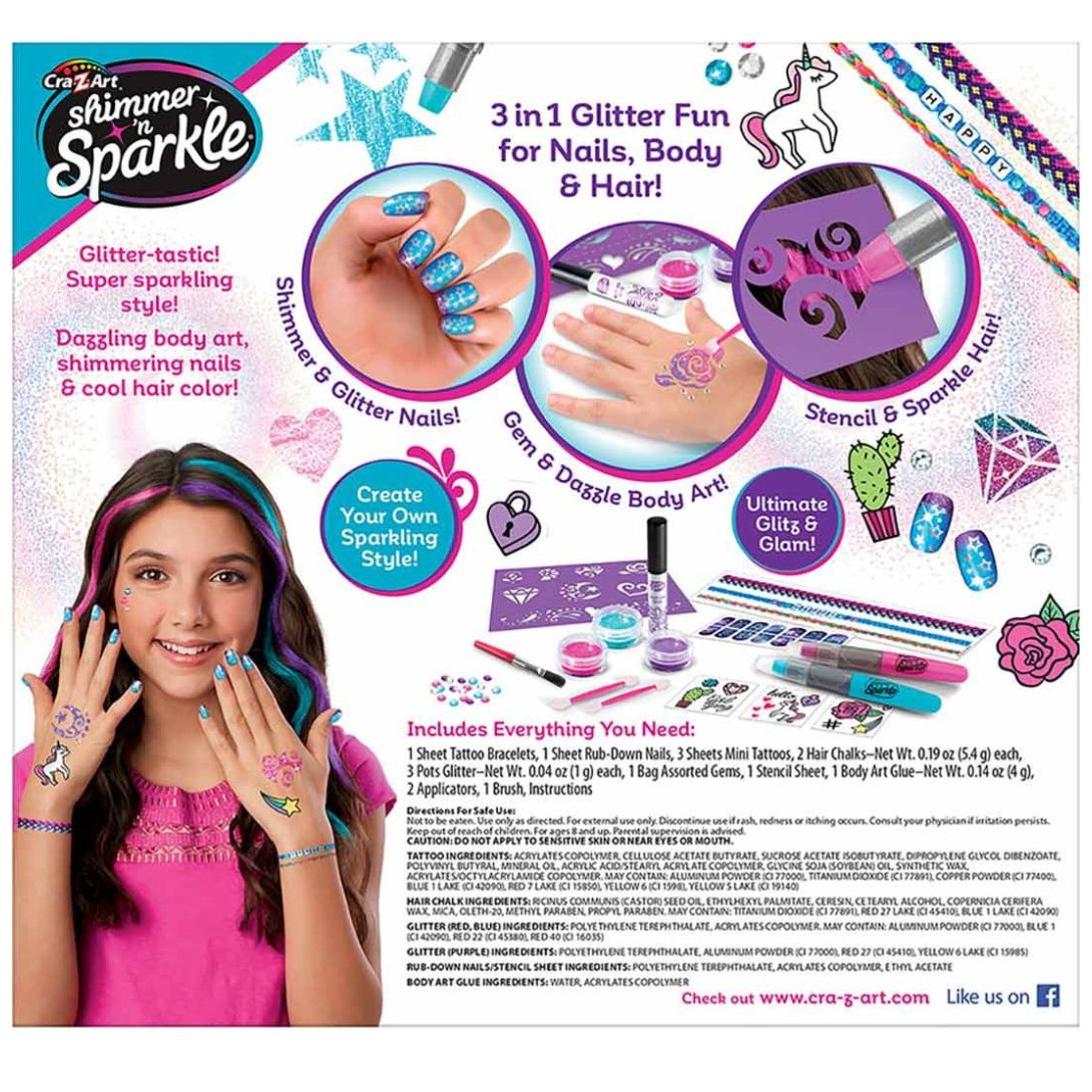 Set de Belleza Shimmer & Sparkle "ultimate Glitter"