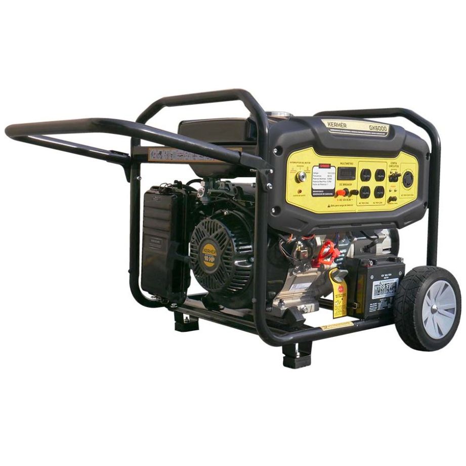 Generador a Gasolina Kerher 5000W C/10Cf 110V/220V