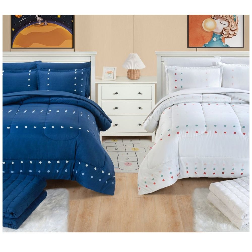 Sobrecama Kid Mat Home Nature Blue 452
