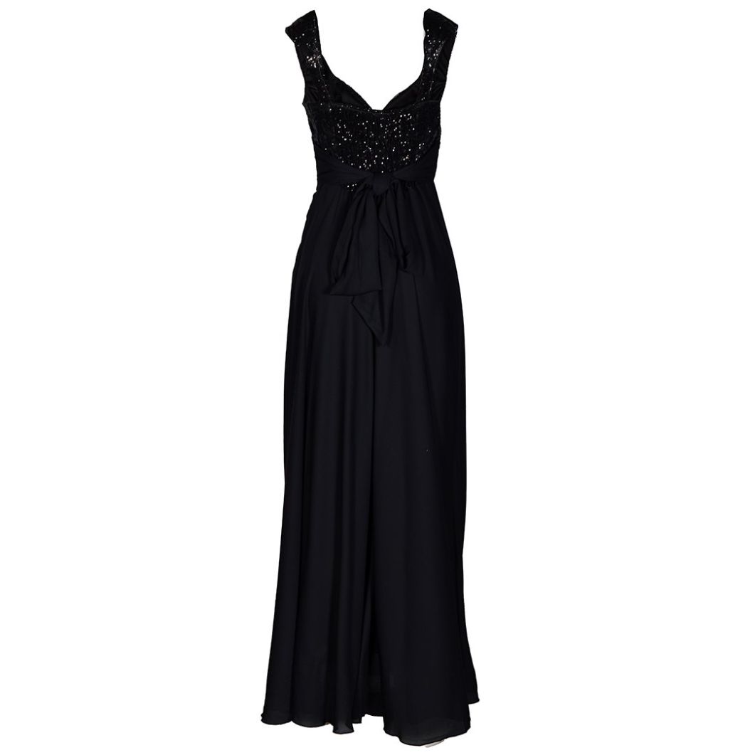 Vestido Largo de Fiesta con Detalles Brillantes en Parte Alta para Mujer  Philosophy Jr Nights