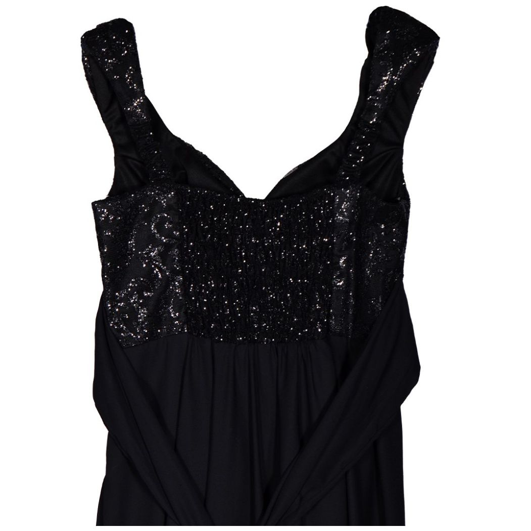 Vestido Largo de Fiesta con Detalles Brillantes en Parte Alta para Mujer  Philosophy Jr Nights