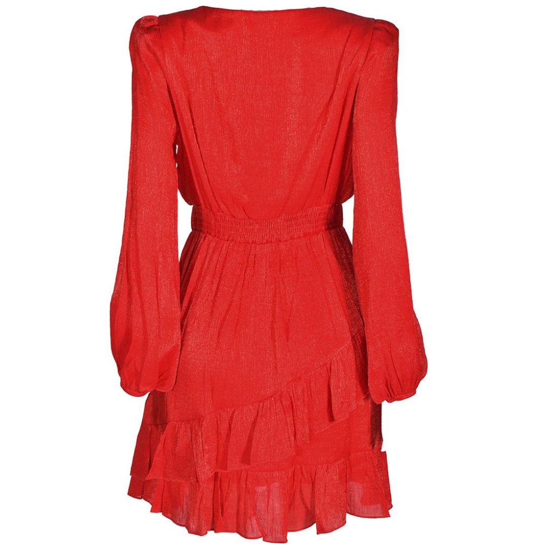 Vestido Corto con Olanes para Mujer Nicole & Jolie