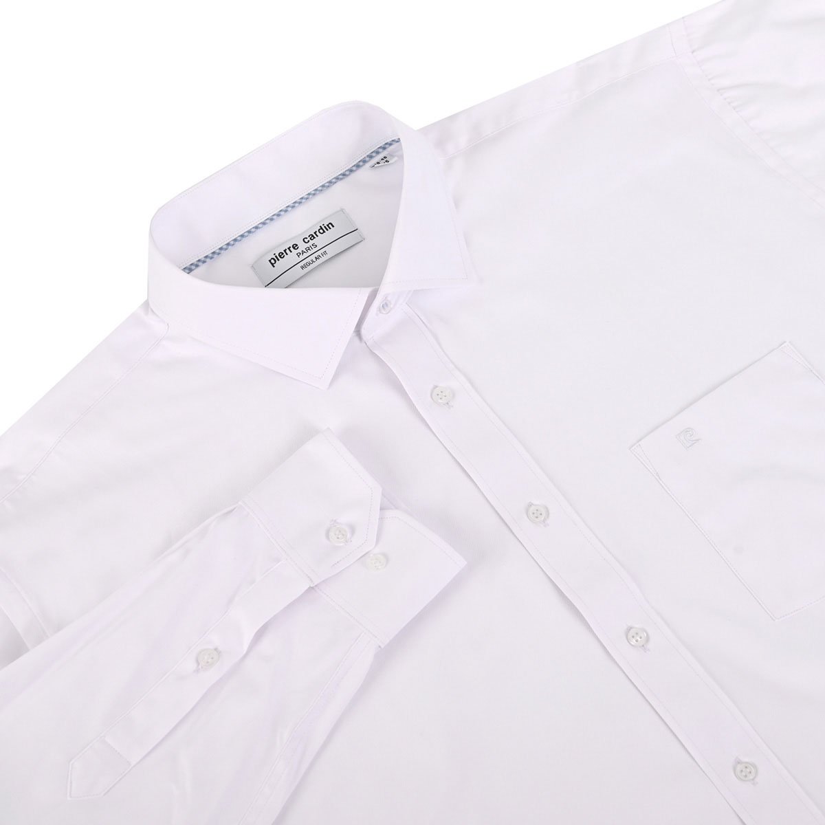 Camisa Pierre Cardin Manga Larga para Hombre Plus
