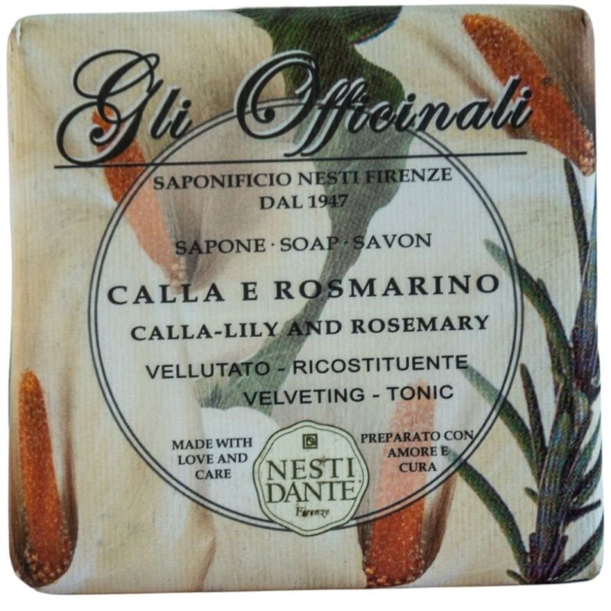 Nesti Dante Jabón Aroma Calla Lily y Romero  200 Gr