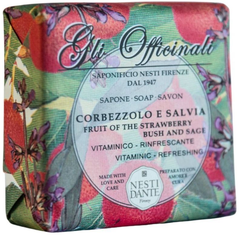Nesti Dante Jabón Aroma Frutos de Fresa y Savia 200 Gr