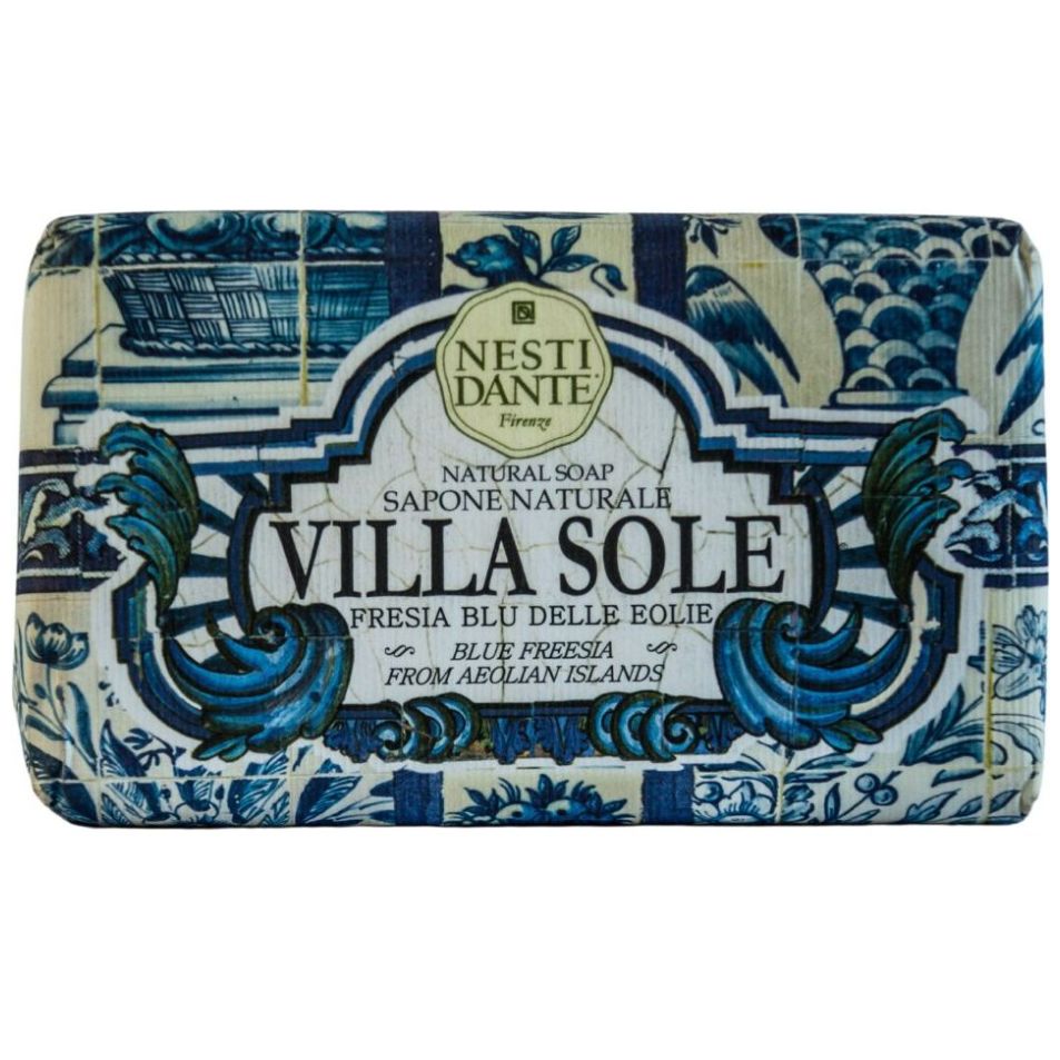 Nesti Dante Jabón Aroma Fresia Azul de las Islas Eolias Villa Sole 250 Gr