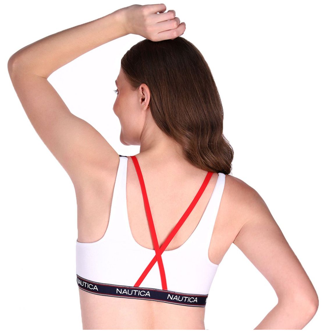 Brasier de Algodón Tirantes Cruzados Náutica