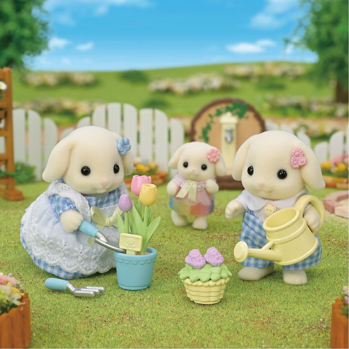 Set Hermanos Conejo Flora Sylvanian Families