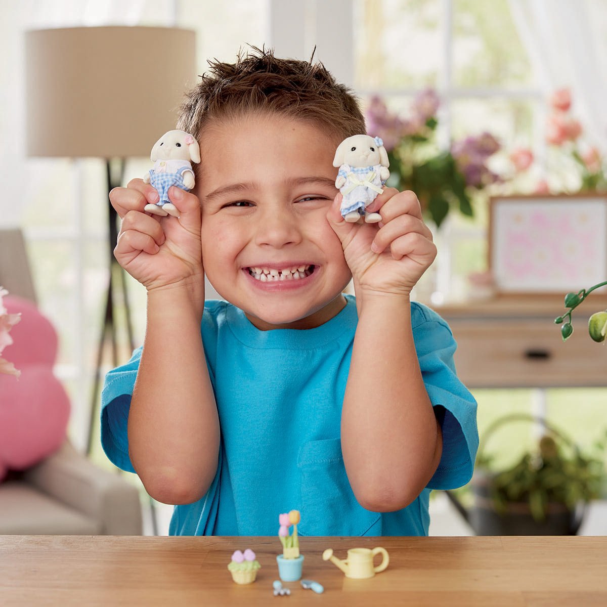 Set Hermanos Conejo Flora Sylvanian Families