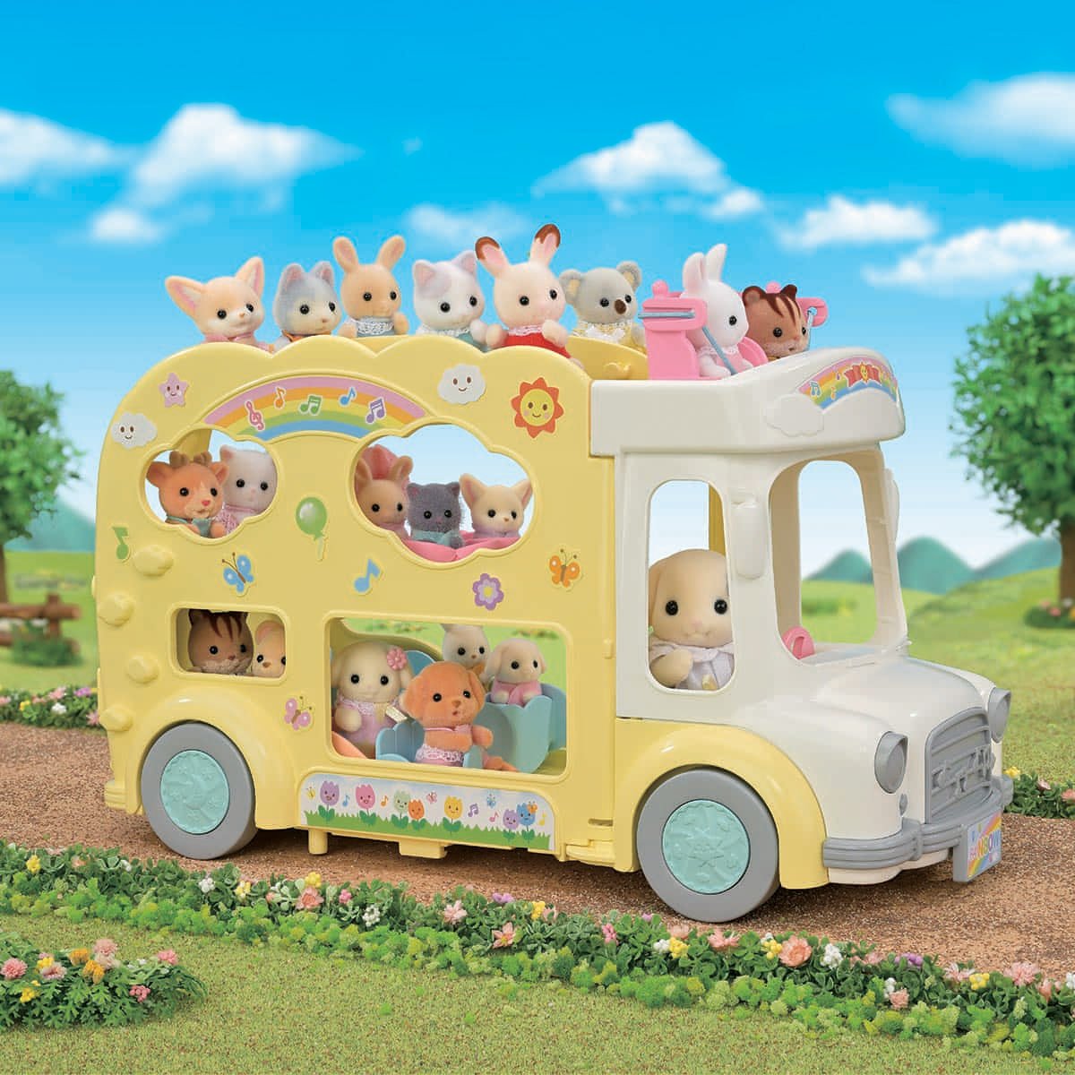 Autobús Del Arcoíris Sylvanian Families
