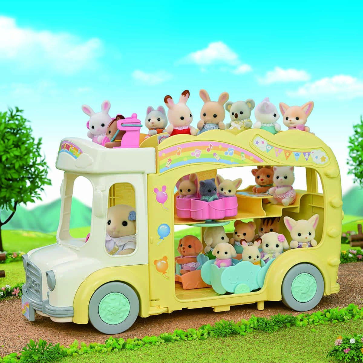 Autobús Del Arcoíris Sylvanian Families