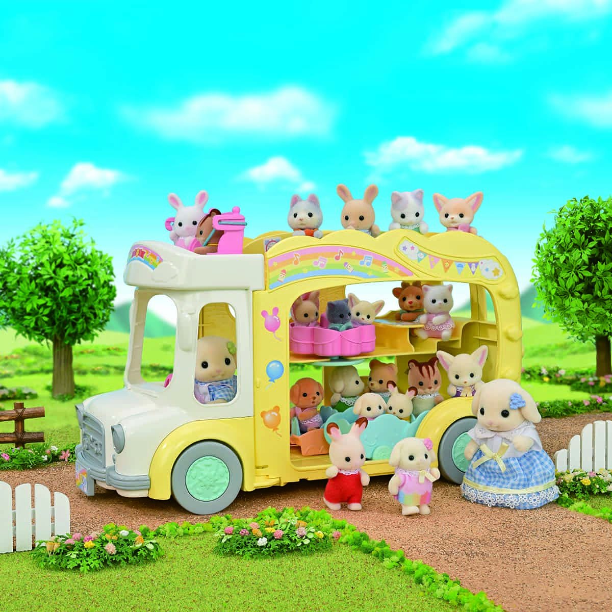 Autobús Del Arcoíris Sylvanian Families