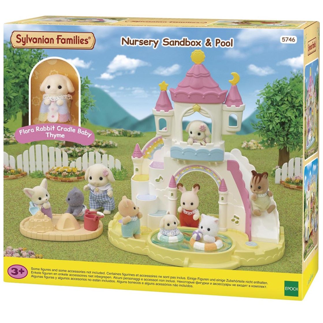 Caja de Arena y Piscina Sylvanian Families
