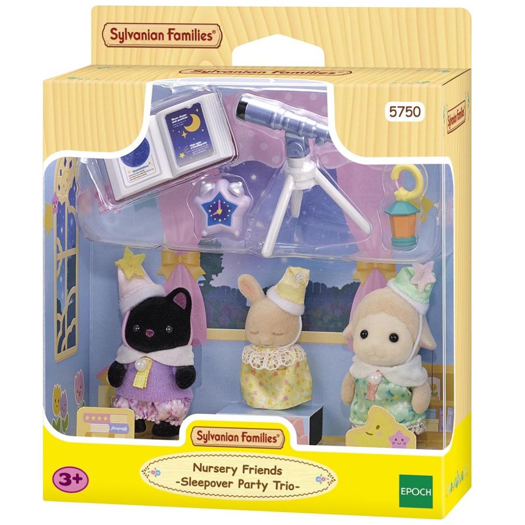 Amigos de la Guardería: Fiesta de Pijamas Sylvanian Families