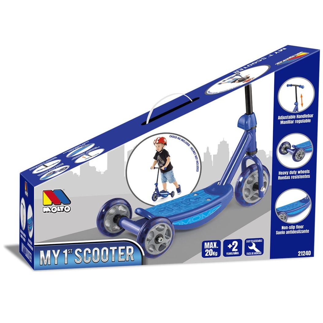 My First Scooter Azul Molto Infantil