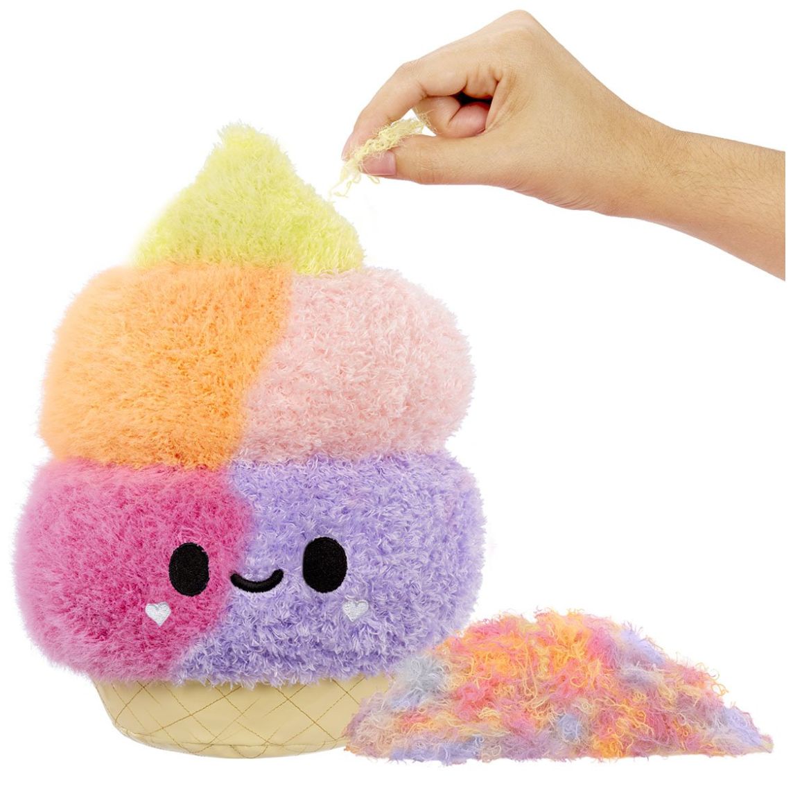 Peluche Coleccionable Fluffie Stuffiez Ice Cream