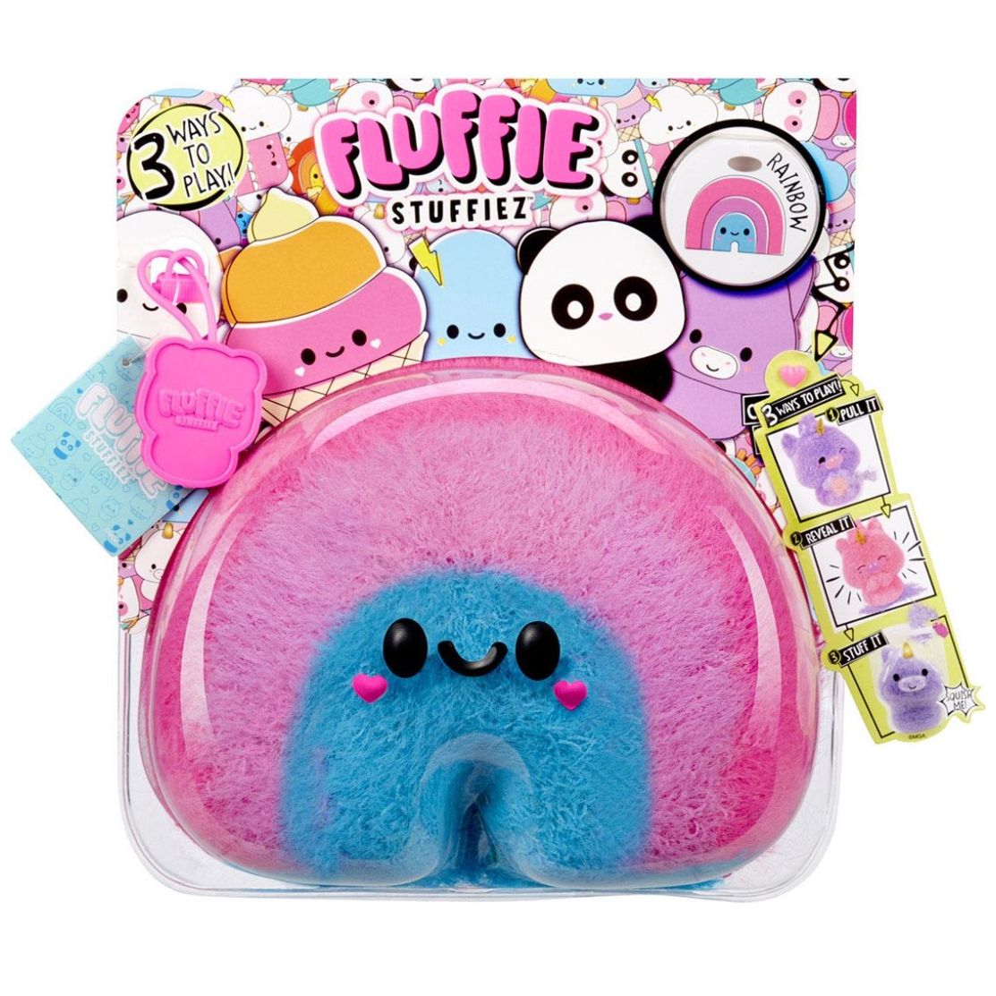 Peluche Coleccionable Fluffie Stuffiez Ice Cream