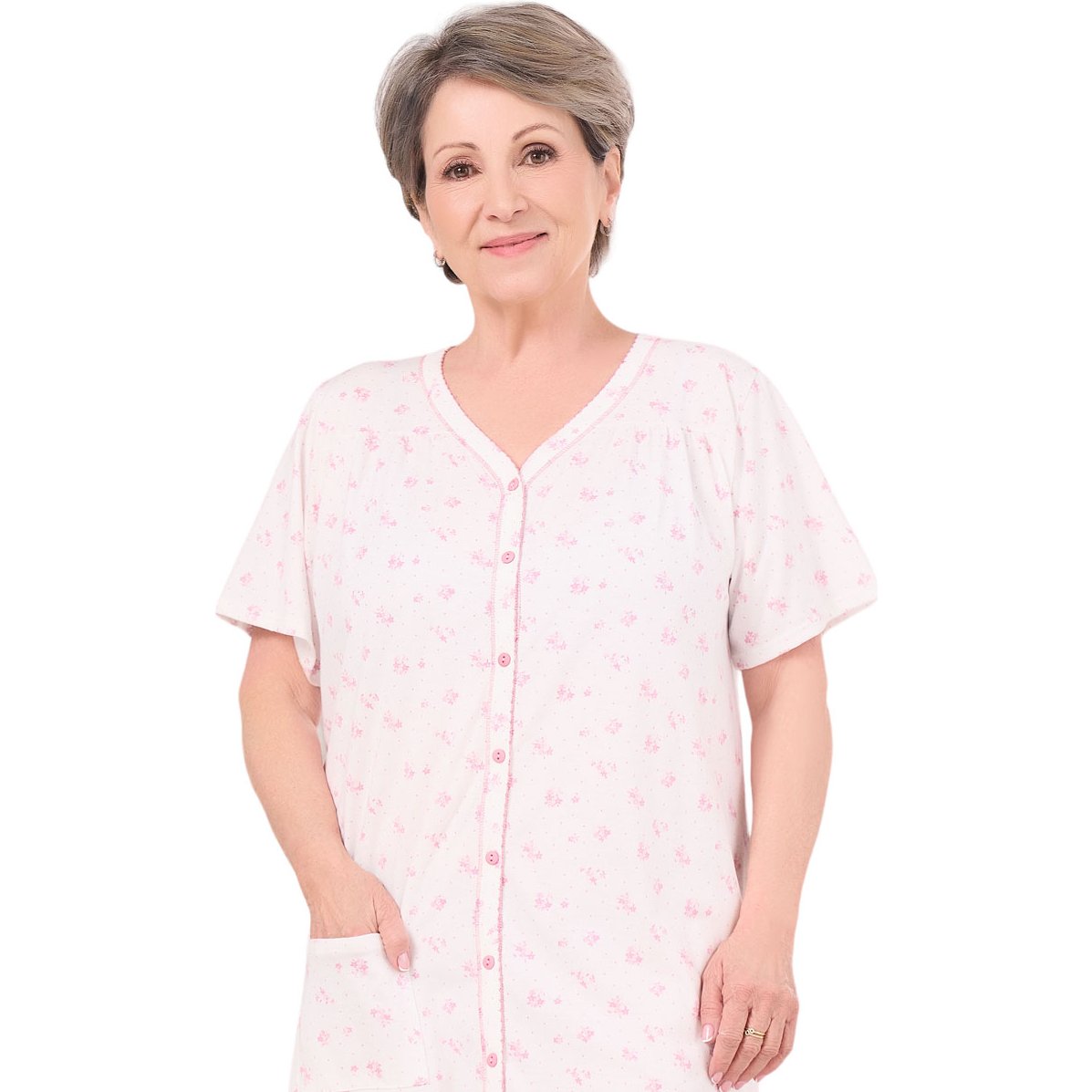 Batola Escote V con Botones Parisien