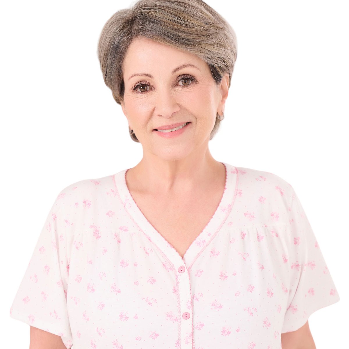 Batola Escote V con Botones Parisien