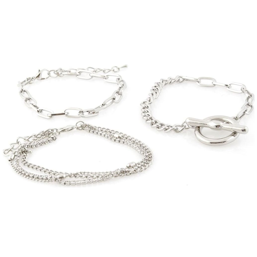 Juego de Pulseras Tipo Cadena Lulu