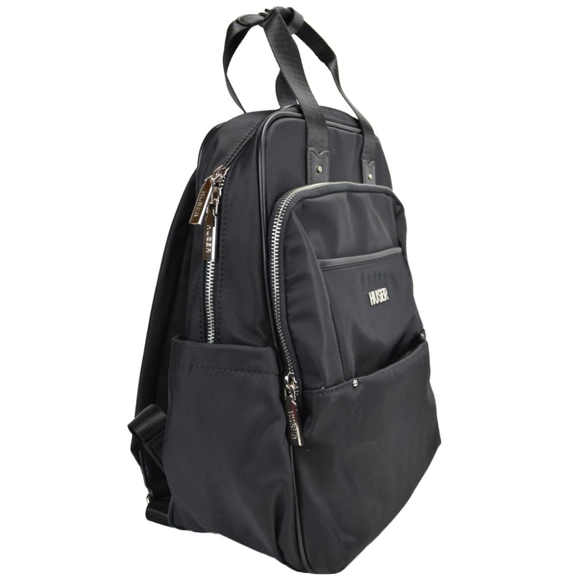 Huser Black Back Pack HUSER | Bags | Huser Black Back Pack | Poshmark main image 4