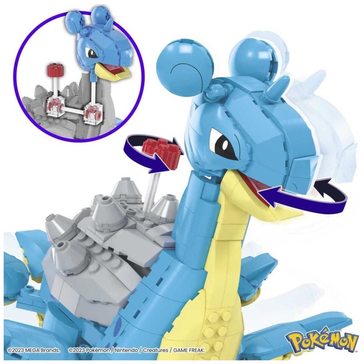Mega Pokémon Juguete de Construcción Lapras