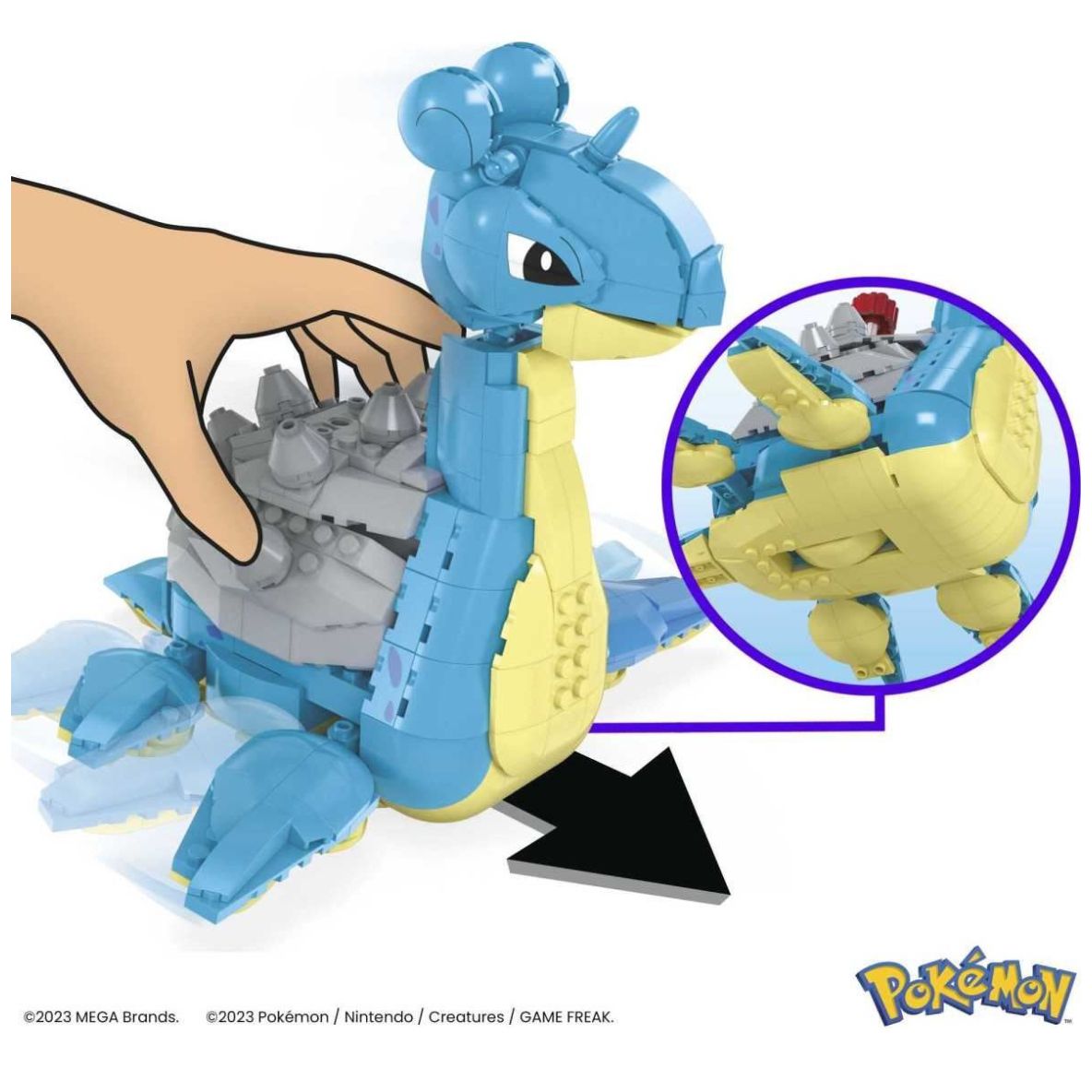 Mega Pokémon Juguete de Construcción Lapras