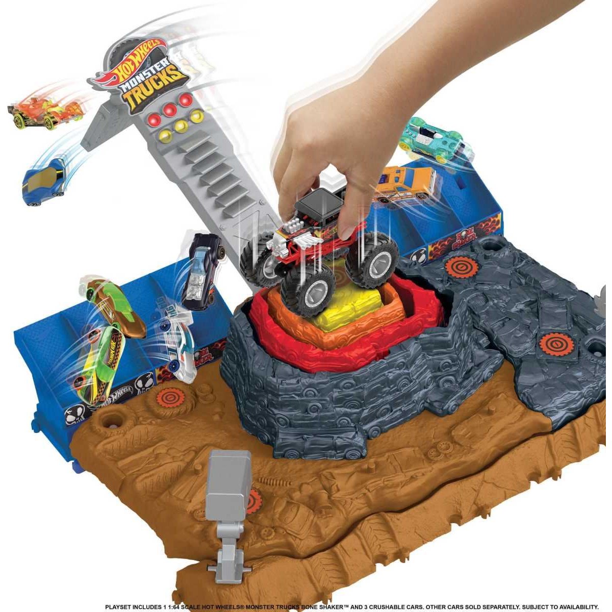 Hot Wheels Pista de Juguete Arena de Demolición Deposito