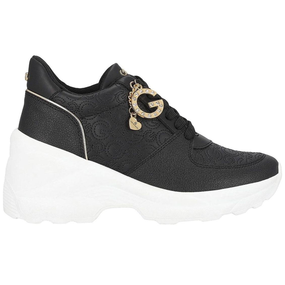Tenis  Negro Flat  G By Guess
