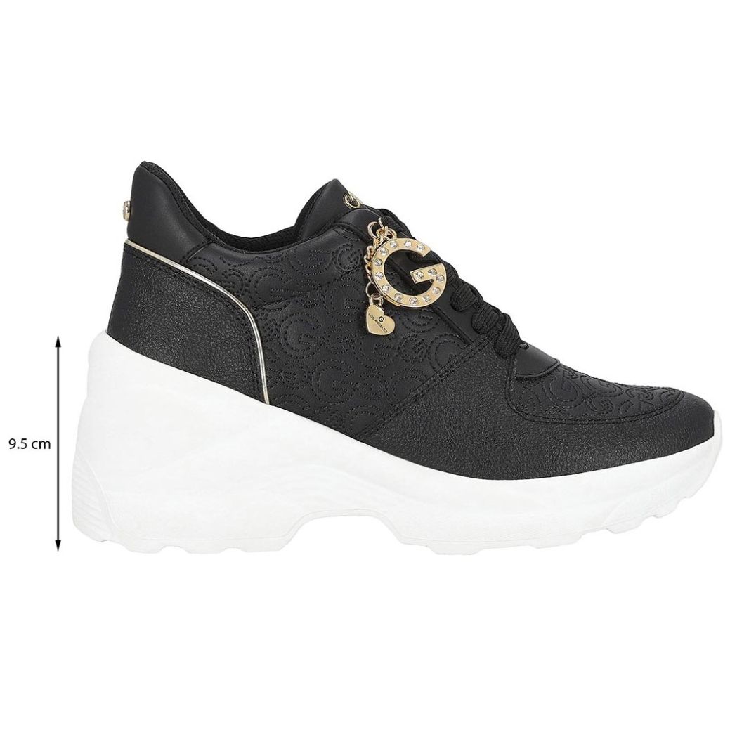 Tenis  Negro Flat  G By Guess