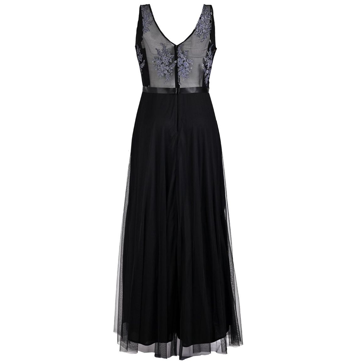 Vestido Largo Falda Tul Nikki Italy para Mujer Extra