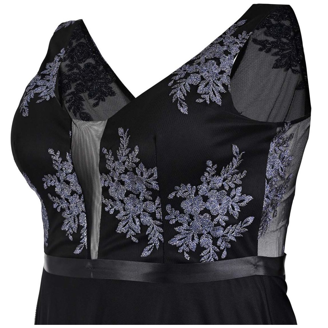 Vestido Largo Falda Tul Nikki Italy para Mujer Extra