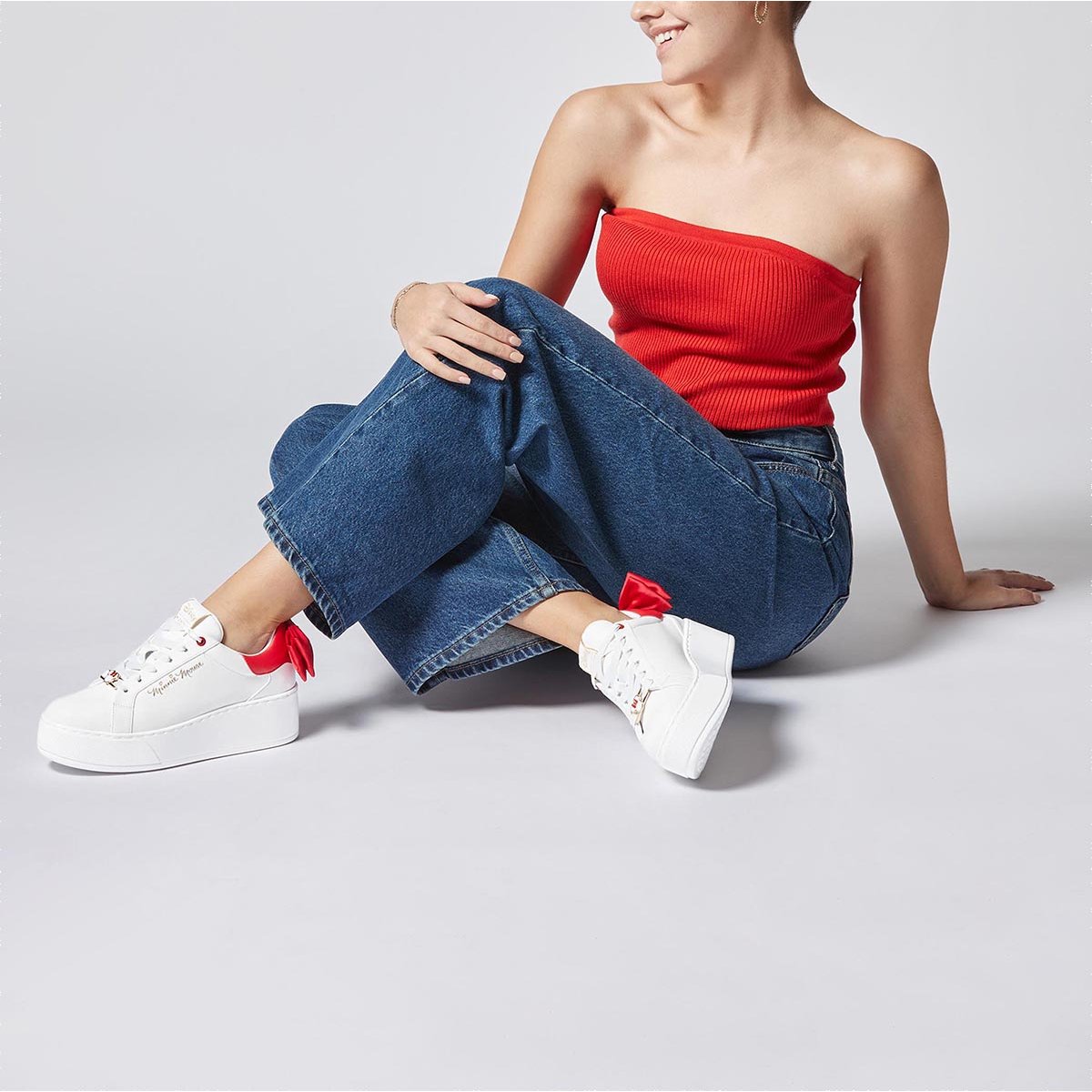 Tenis con Moño Minnie Mouse Disney W Capsule