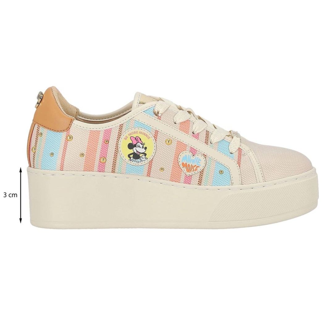 Tenis Estampado con Estoperol Minnie Mouse Disney W Capsule