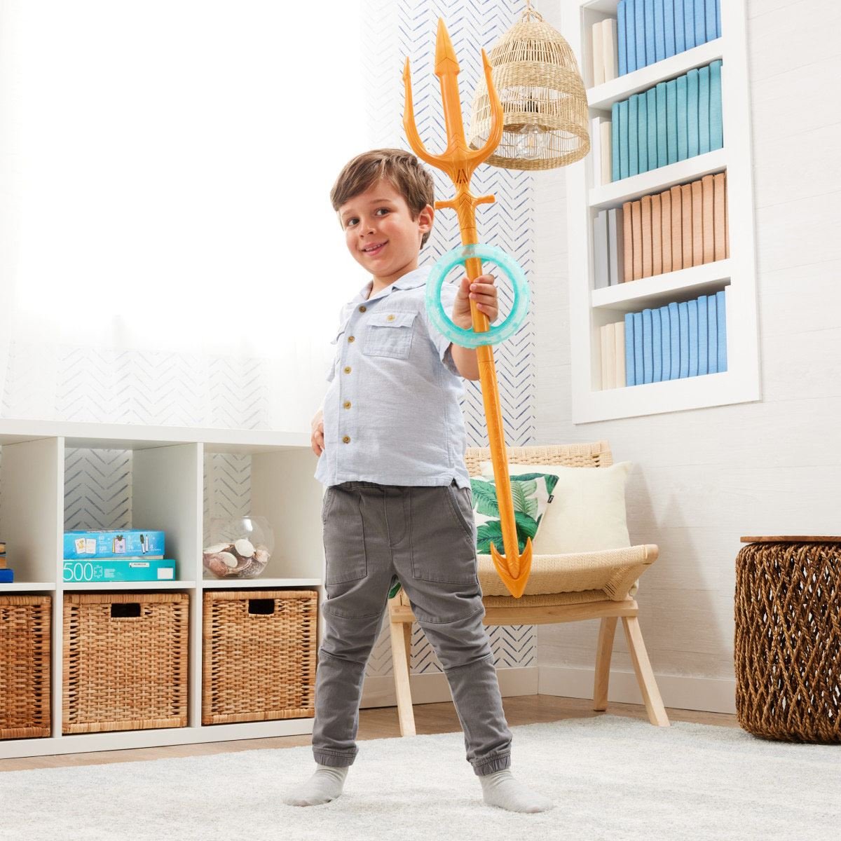 Tridente Mecánico Aquaman