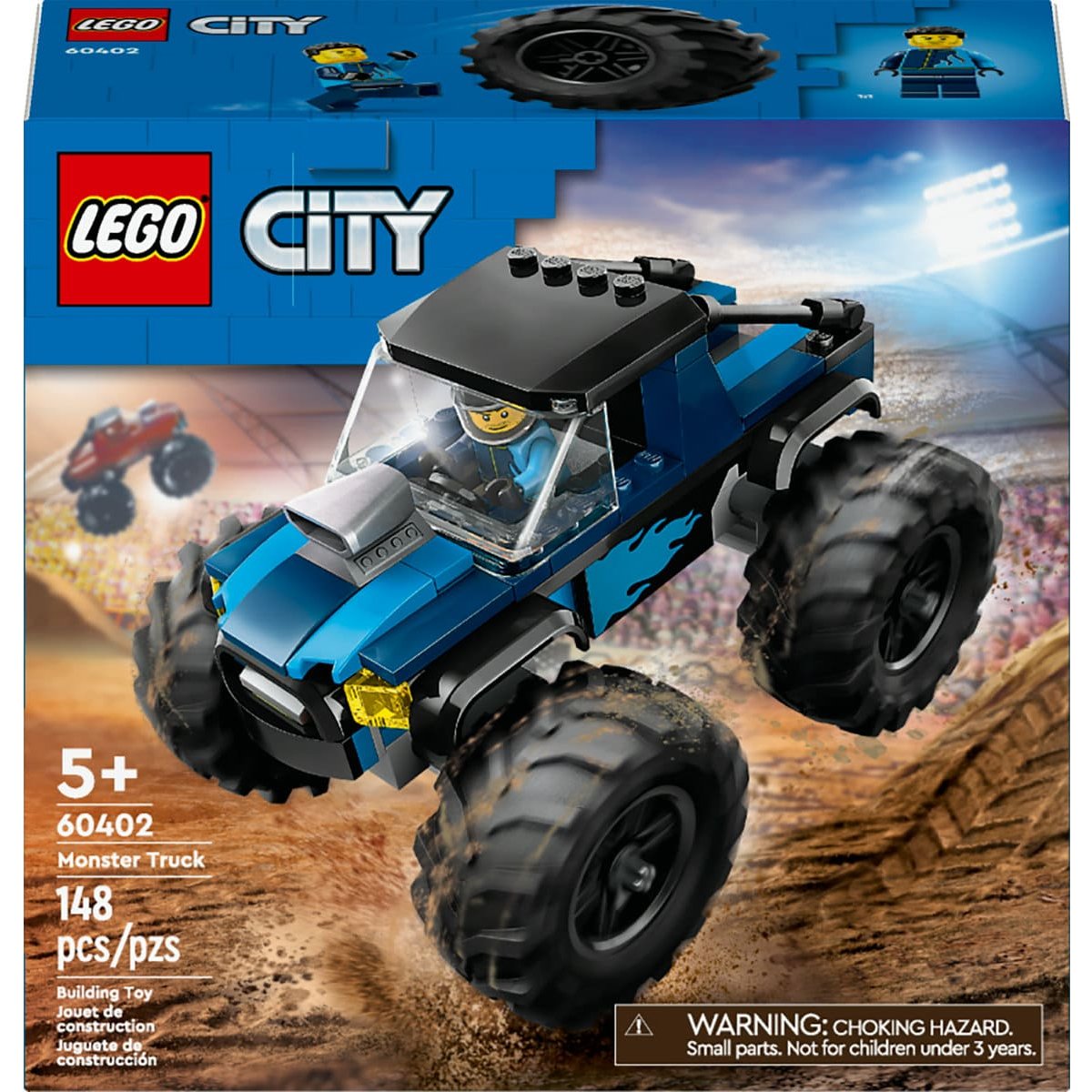 Lego Monster Truck Azul