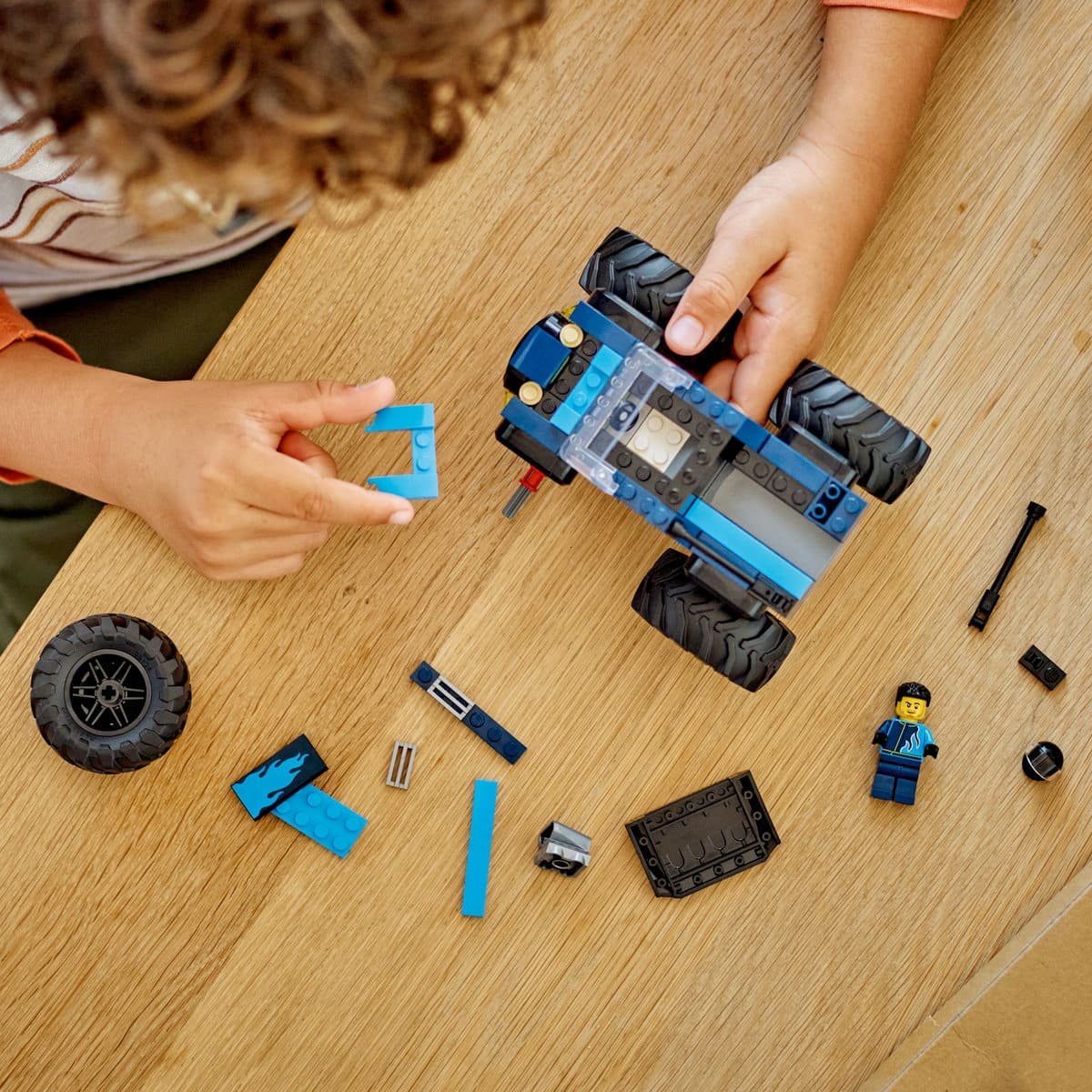 Lego Monster Truck Azul