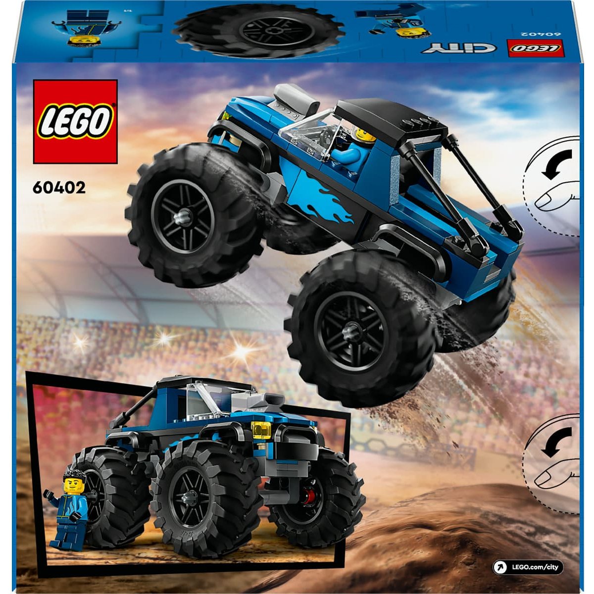 Lego Monster Truck Azul