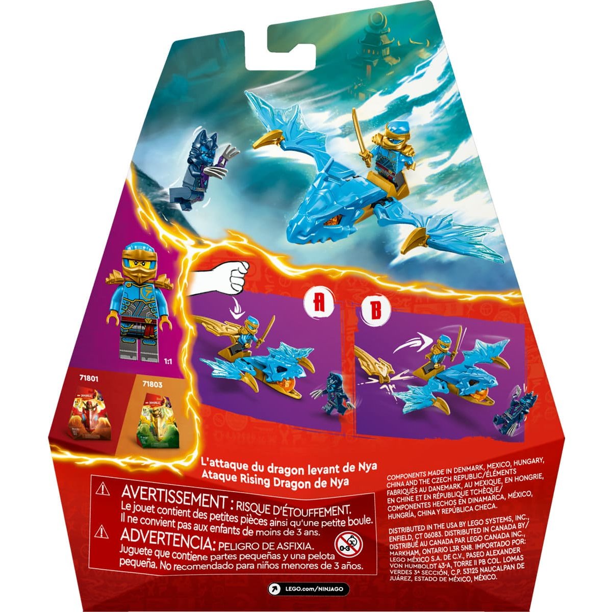 Lego Ataque Rising Dragon de Nya