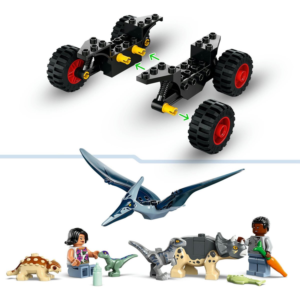 Lego Centro de Rescate de Crías de Dinosaurio