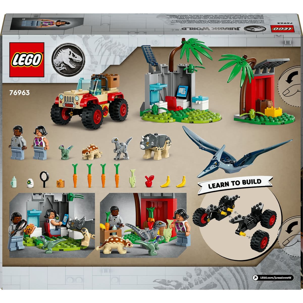Lego Centro de Rescate de Crías de Dinosaurio