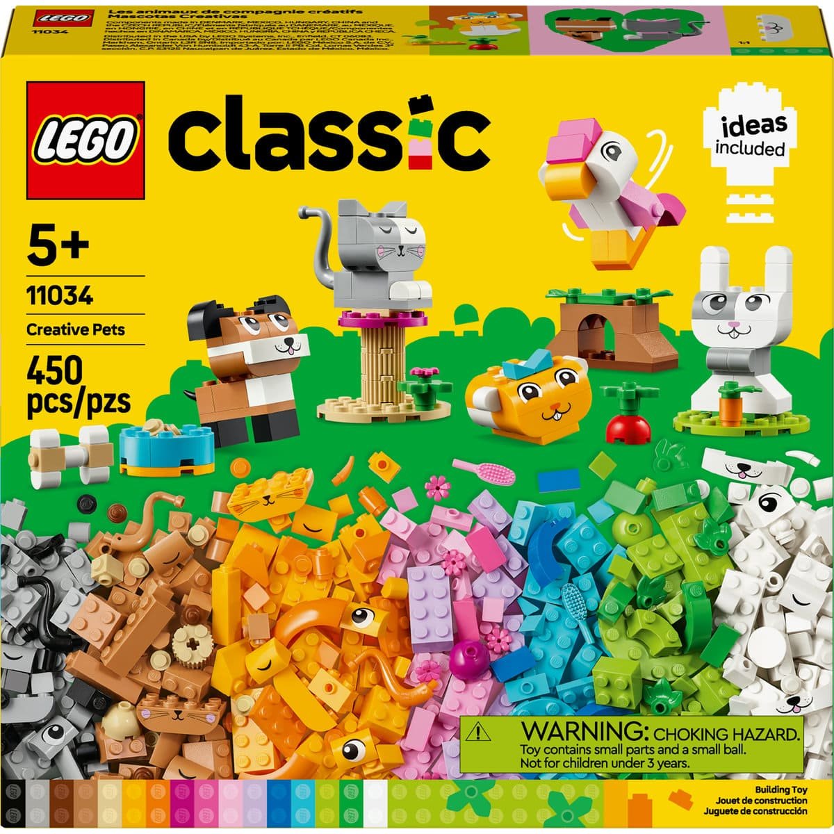 Lego® Classic Mascotas Creativas Juego de Construcción