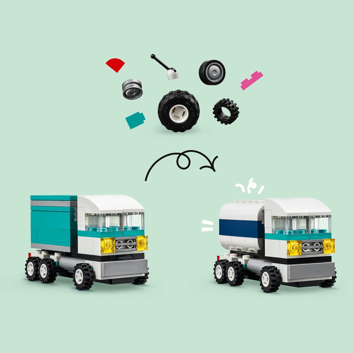 Classic Vehículos Creativos; Carritos para Niños Lego®