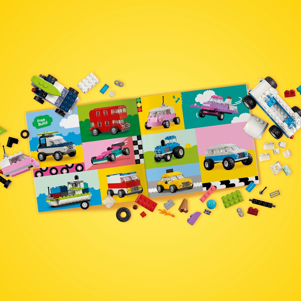 Classic Vehículos Creativos; Carritos para Niños Lego®