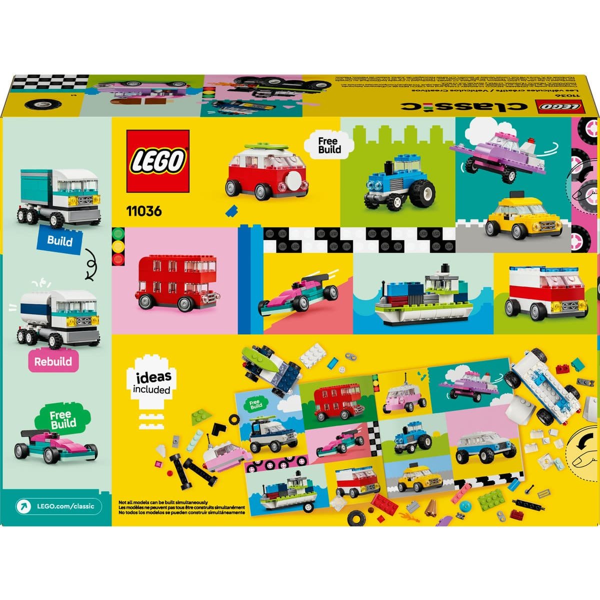 Classic Vehículos Creativos; Carritos para Niños Lego®