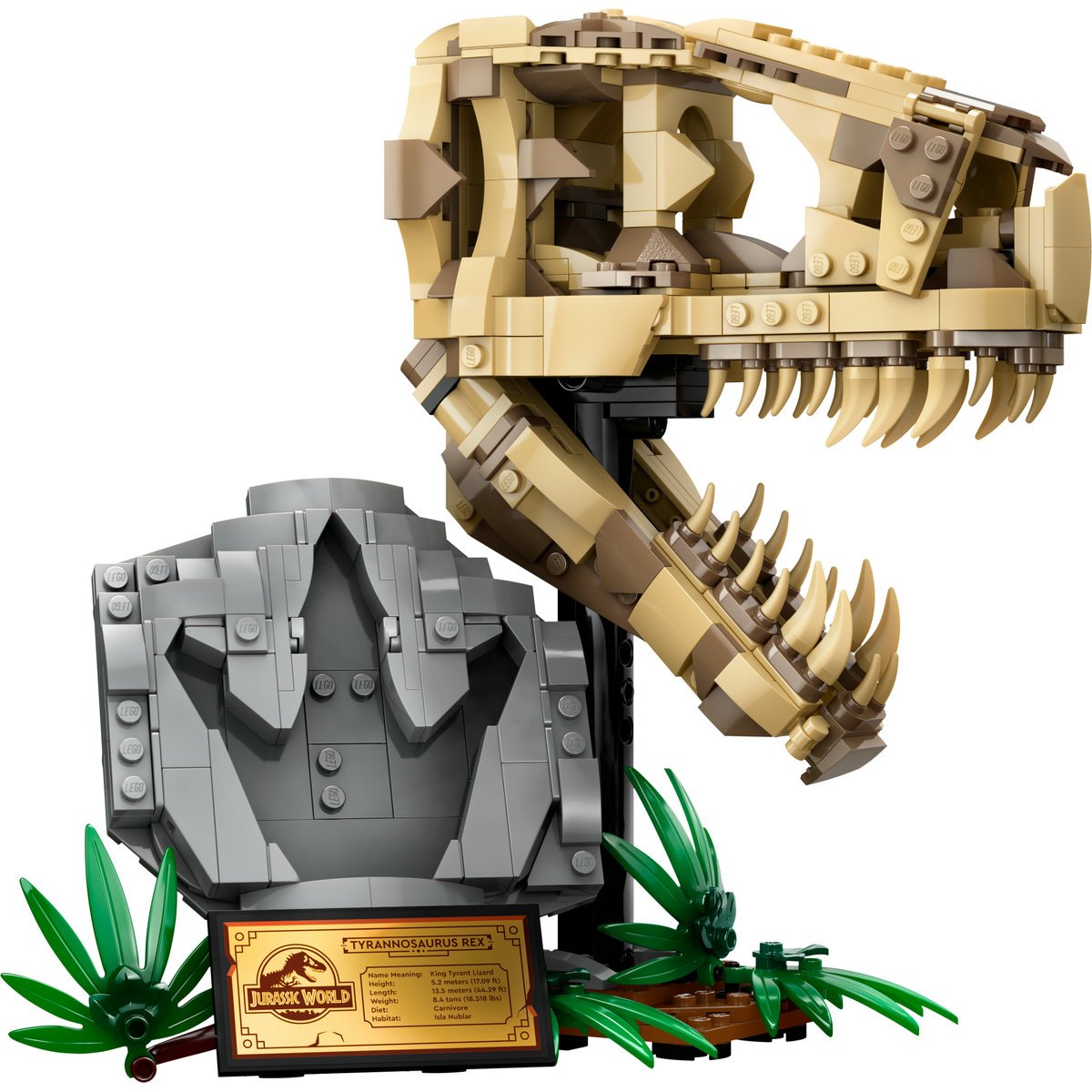 Lego Fósiles de Dinosaurio: Cráneo de T. Rex