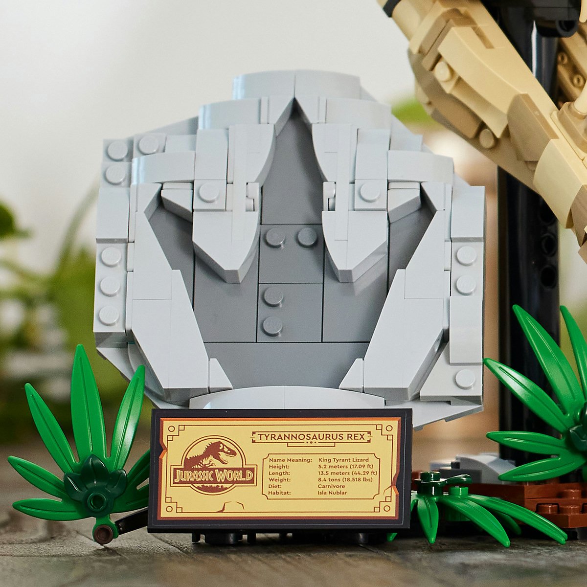 Lego Fósiles de Dinosaurio: Cráneo de T. Rex